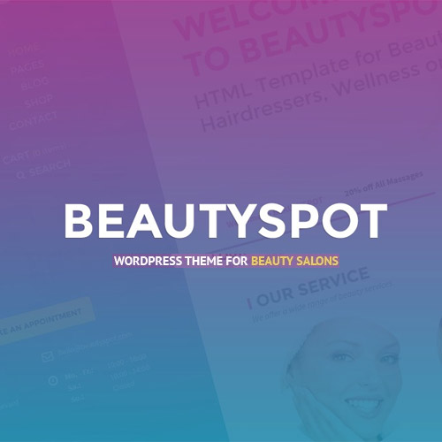 BeautySpot - WordPress Theme for Beauty Salons