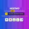 hostiko wordpress whmcs hosting theme