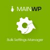 main wp bulk settings manager