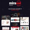 mirasat internet provider and satellite tv wordpress theme