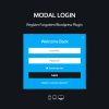 Modal Login Register Forgotten Wordpress Plugin