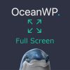 oceanwp full screen
