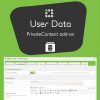 privatecontent e28093 user data add on