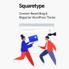 squaretype modern blog wordpress theme