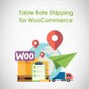 table rate shipping for woocommerce
