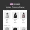 woocommerce nested category layout
