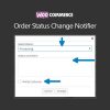 Woocommerce Order Status Change Notifier