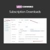 woocommerce subscription downloads