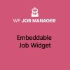 wp job manager embeddable job widget