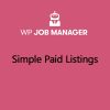 Wp Job Manager Simple Paid Listings Addon