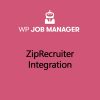 wp job manager ziprecruiter integration addon