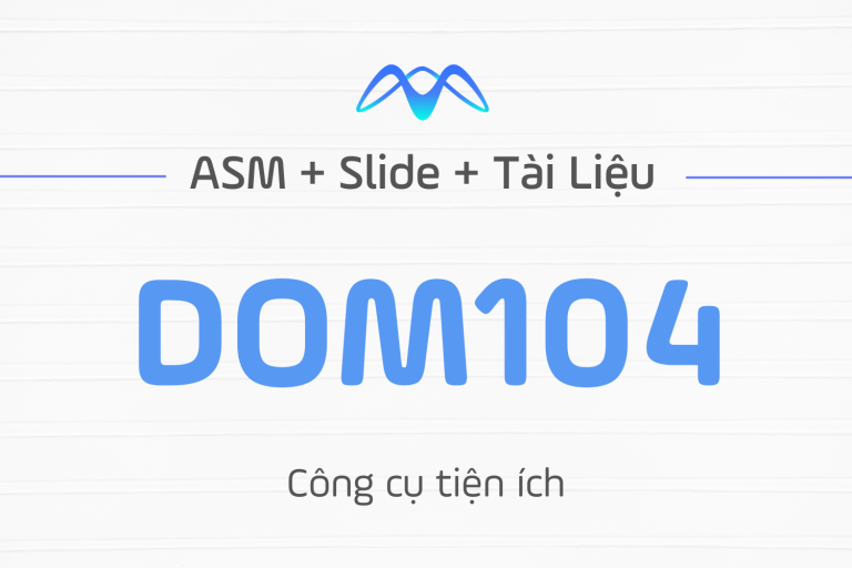 Công cụ tiện ích -DOM104