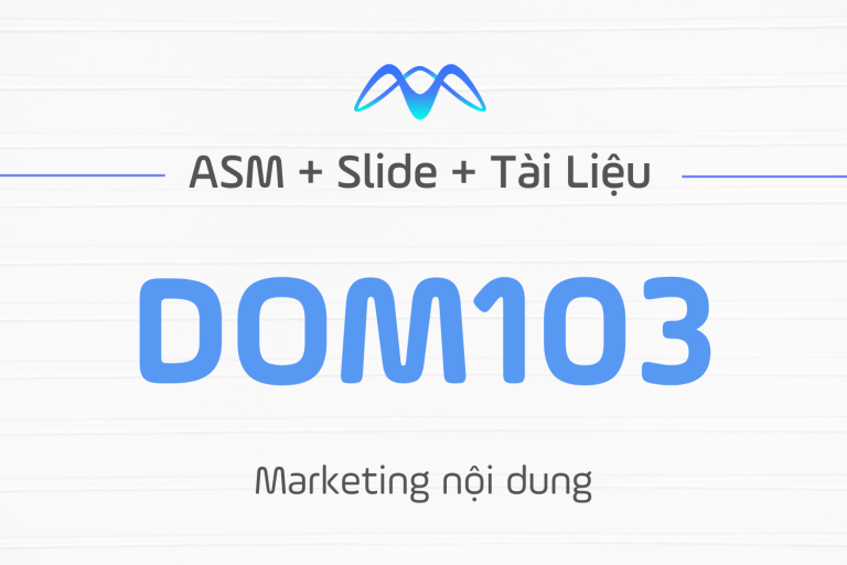 Marketing Nội Dung – Dom103